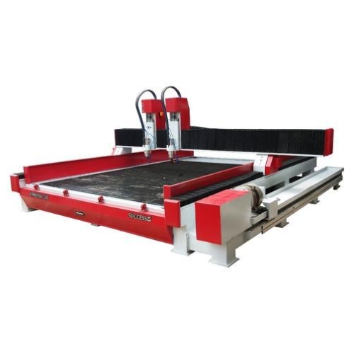 Double Head CNC Stone Cutting & Engraving Machine