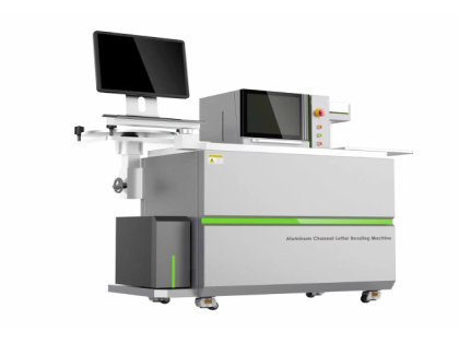 Channel letter signage equipment