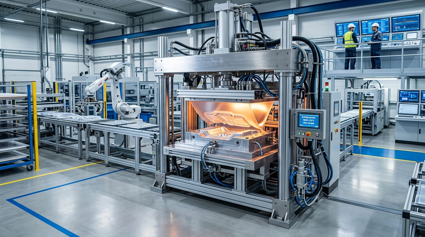 Vacuum press and forming machines
