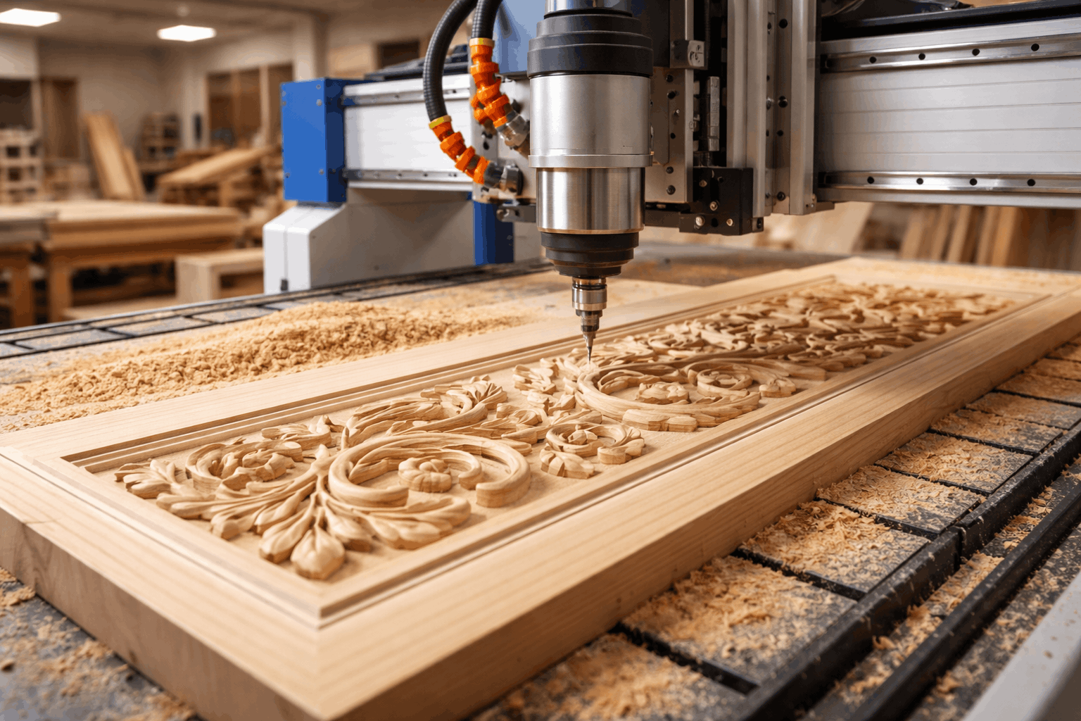 CNC wood carving machines for furniture design