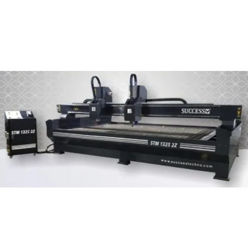 Double head stone production