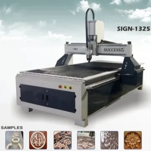 CNC wood carving machine detail